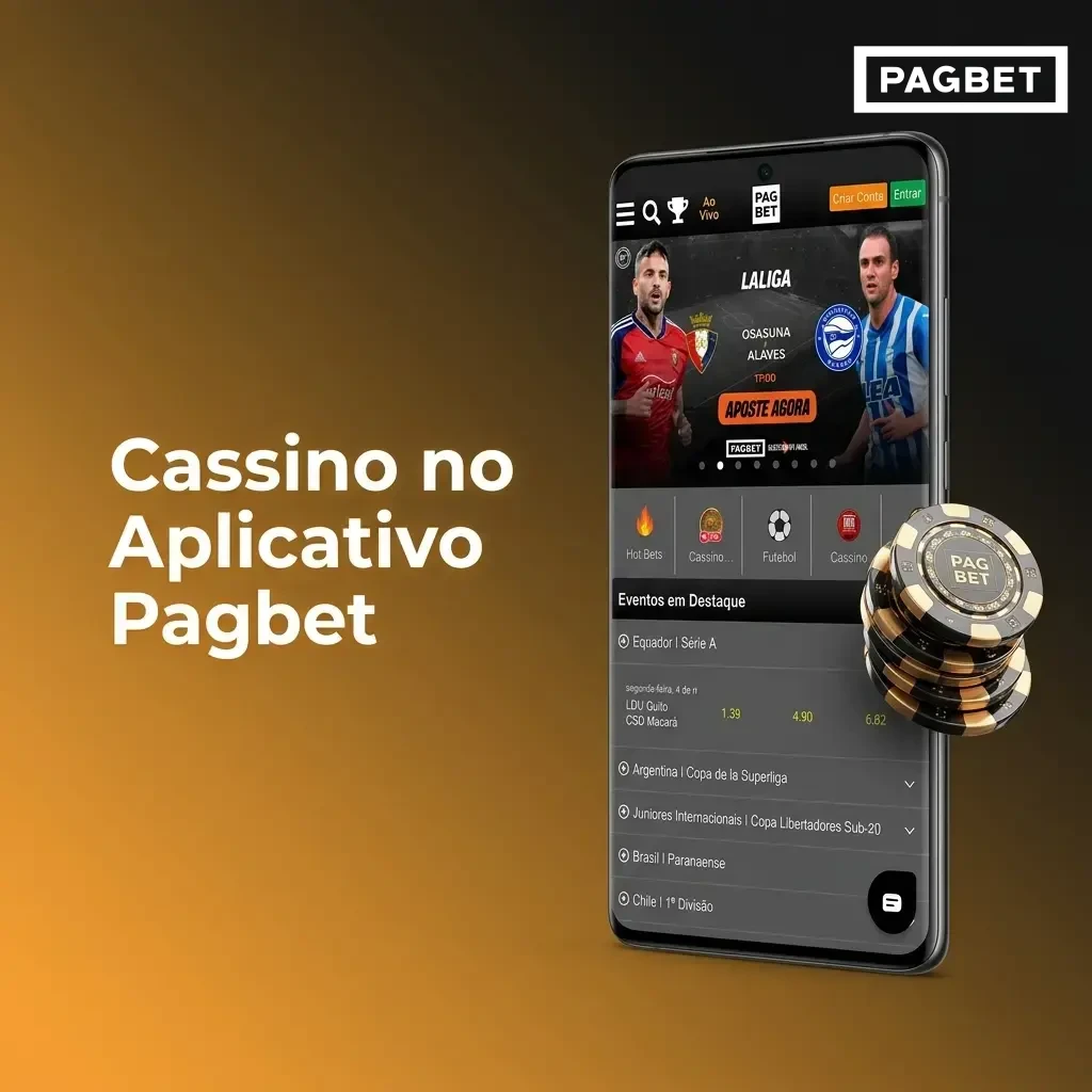 Cassino no aplicativo Pagbet com jogos de caça-níqueis, roleta e blackjack de desenvolvedores renomados.