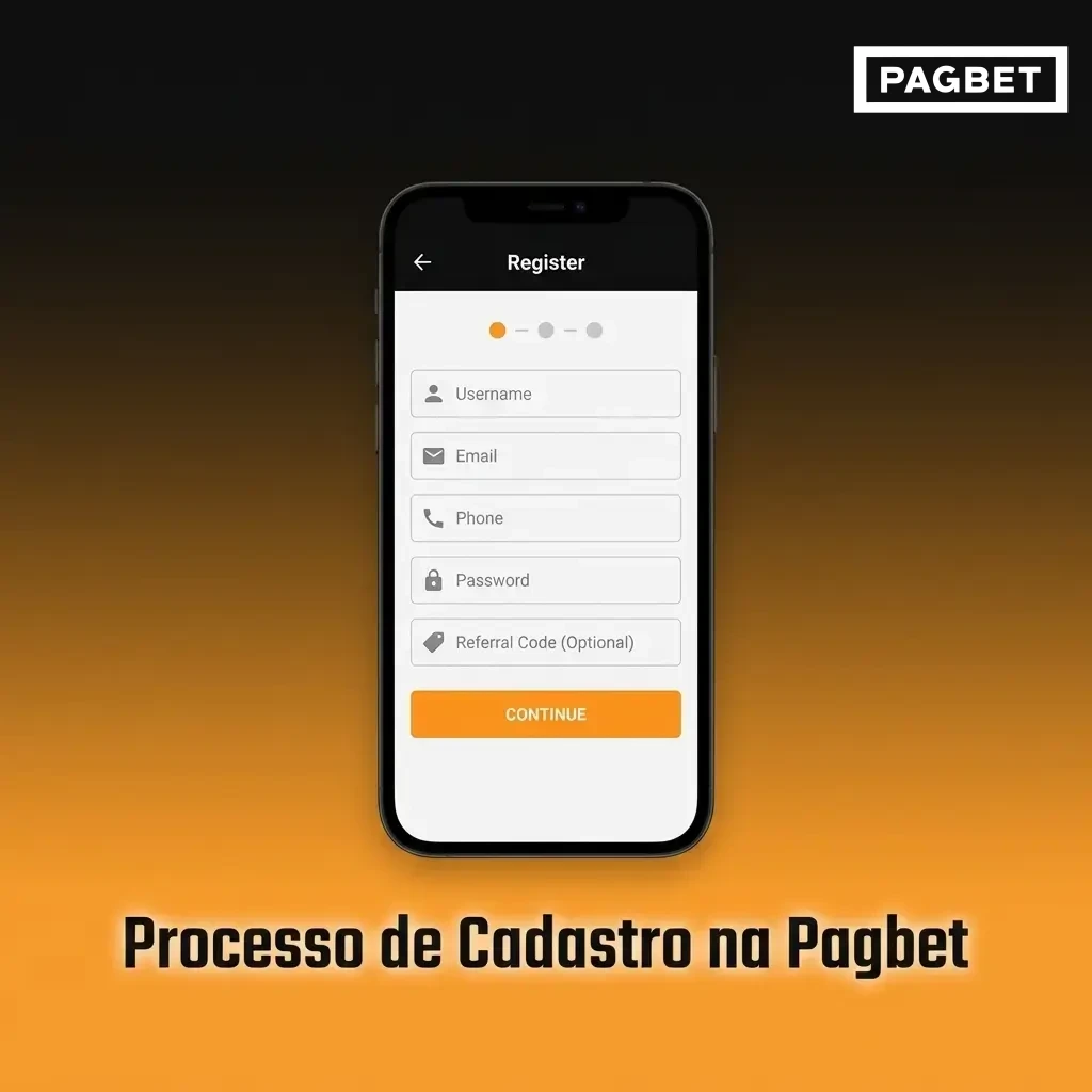 Passo a passo do processo de cadastro na Pagbet com dicas de depósito e ativação de promoção.